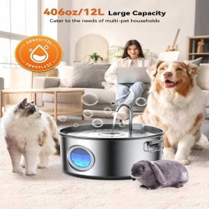 Stainless Steel Smart Pet Water Fountain