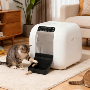 Enclosed Automatic Litter Box