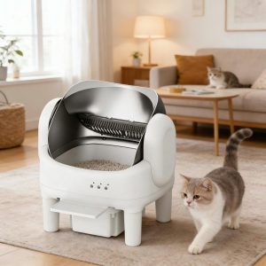 Open-Top Automatic Litter Box