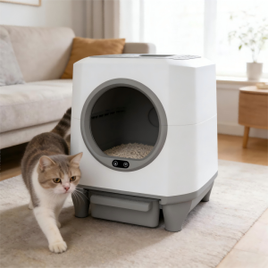 Enclosed Automatic Litter Box