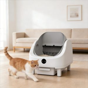 Open-Top Automatic Litter Box