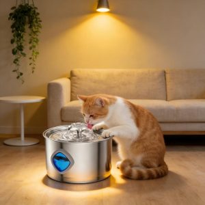 Stainless Steel Pet Water Fountain