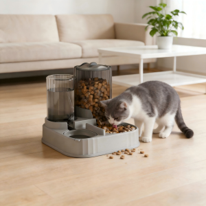 All-in-One Pet Feeder &  Water Fountain